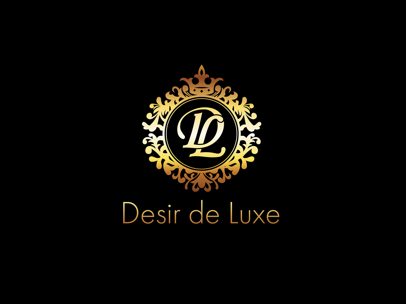 The logo of the manufacturer of premium building materials Desir de Luxe